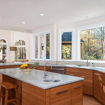 A Modern Open Plan Kitchen