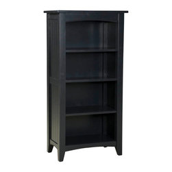 Bolton Furniture - Shaker Cottage 3-Shelf 48" Bookcase - Bookcases