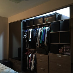 Modular Pole System Wardrobe - Home Improvement