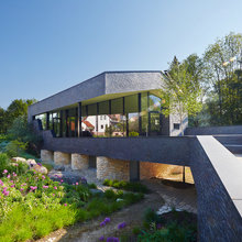 Architektur: Ein schieferverkleideter Neubau in Sachsen