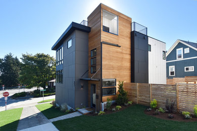 Trendy exterior home photo in Seattle