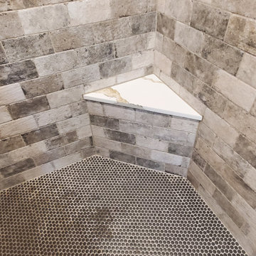 Custom shower seat