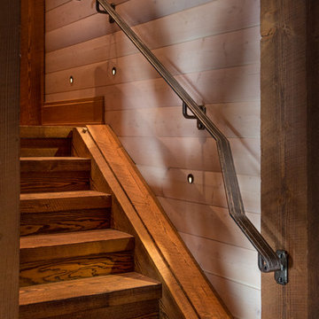 Forged Hand Rail - Hilltop Retreat - Collingwood, ONT