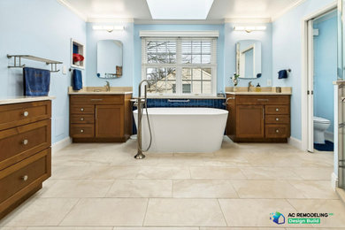 Bathroom - transitional bathroom idea in DC Metro