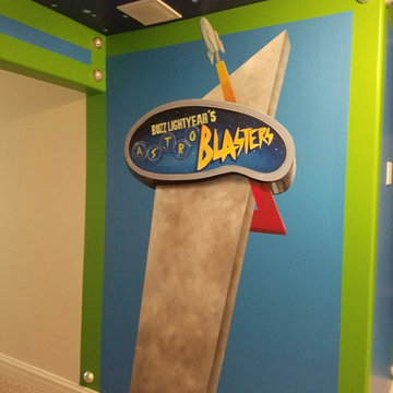 Buzz lightyear Themed room