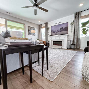 Cozy Flow Living: Family Room & Nook Transformation