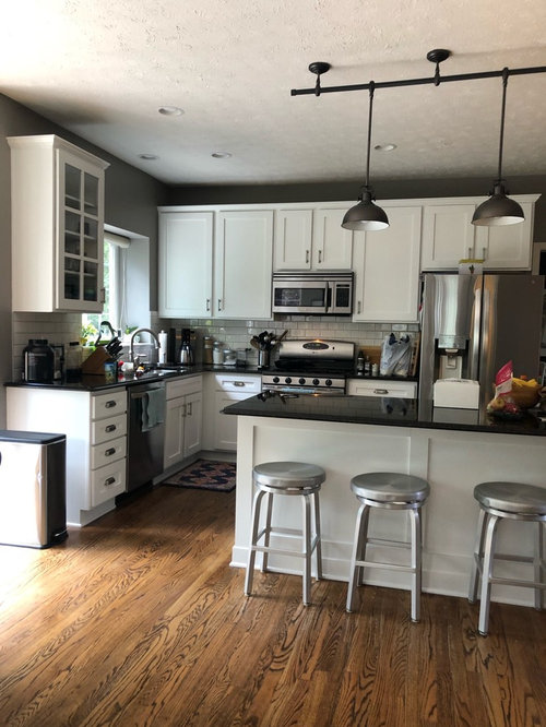 Help With Too White Cabinets