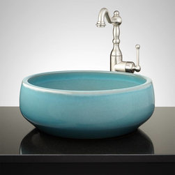 Hand-Glazed Vessel Sinks - Bathroom Sinks