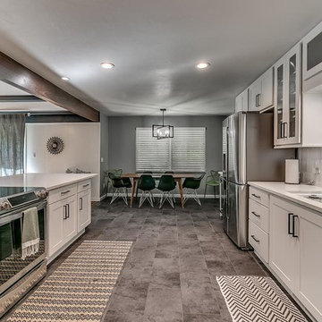 Contemporary White Kitchen
