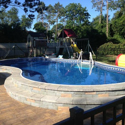 18x32 Freeform Semi in ground pool - Hot Tub And Pool Supplies