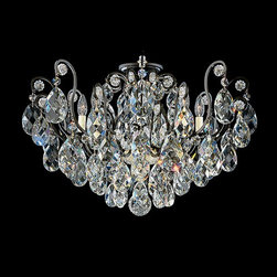 Schonbek Renaissance 3 Light Flush Mount lighting - Lighting