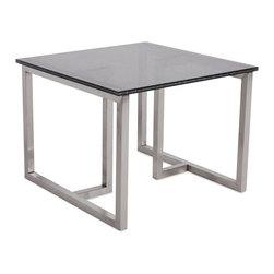 Jordan End Table | Brushed & Smocked Cracked - Side Tables And End Tables