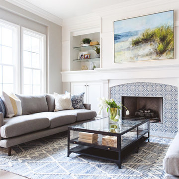 Caudor Coastal Living and Dining Room