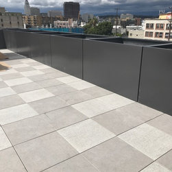 Live Work Condo Space Downtown Los Angeles - Deck Tiles And Planks