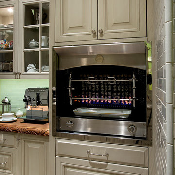 Chef’s Pantry with Built-In Rotisserie Oven