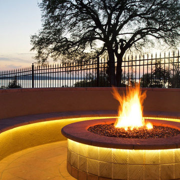 Patio and Firepit Lighting