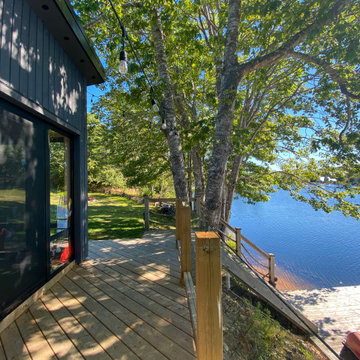 Boathouse + Screened-Room – Lakeside – Mineville, Nova Scotia