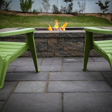 Chairs by the Fire Pit