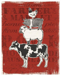 "Farmers Market VI" Digital Paper Print by Janelle Penner, 30"x37"