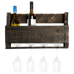 Rustic Wine Racks by Del Hutson Designs