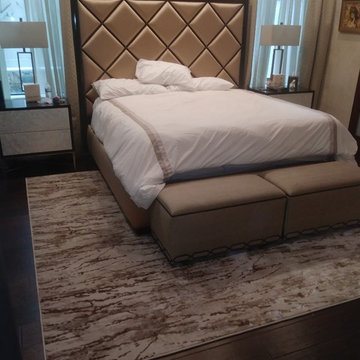 Custom area rugs.