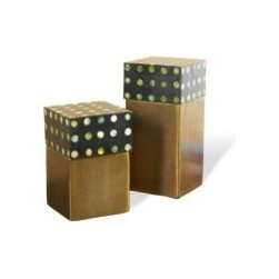 Interlude Home - Soren Boxes  with Lids - Decorative Boxes