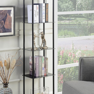 Designs2Go Classic Glass 5 Tier Glass Tower