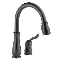 Delta Leland&reg; Single Handle Water Efficient Pull-Down Kitchen Faucet - Kitchen Faucets
