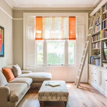 Living room, family home renovation, Hampstead, London