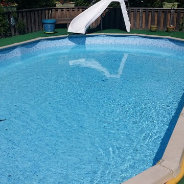 Above ground pool/ liner replacement