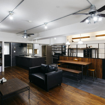 スキップフロアのあるマンションリノベ