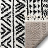 Well Woven Melody Tayanna Tribal Moroccan Ivory Shag Area Rug, 7'10"x9'10"