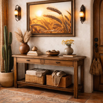 Amber Waves Southwestern/Desert Modern Wall Art