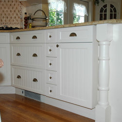 White Thermofoil - Kitchen Cabinetry