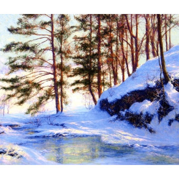 Walter Launt Palmer Late Afternoon Canvas Print