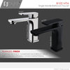 STYLISH Single Hole Bathroom Faucet, Polished Chrome