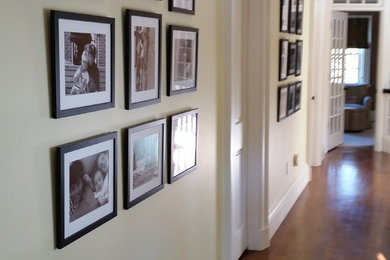 Family Photo Display Wall