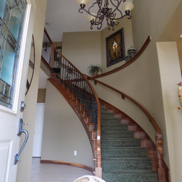 Walnut Stair Case