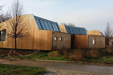 Schulgebäude Holzrahmenbau