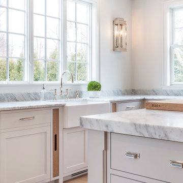 Custom Built-In Serving Trays