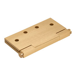 Square Barrel Brass Door Hinge - Hinges