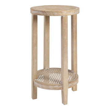 28 inch high round end table