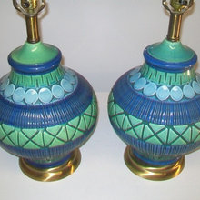 Guest Picks: Vintage Lamp Pairs via Etsy