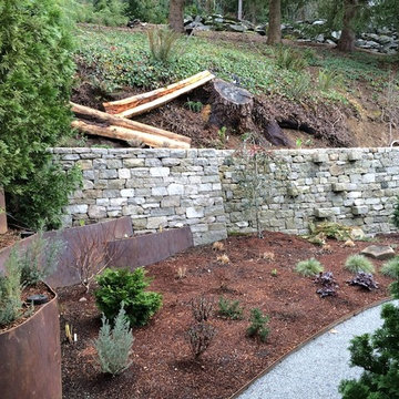Bellingham, Wa- Dry Stone Landscape features
