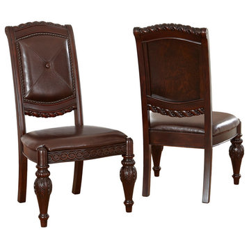 Antoinette Side Chairs, Set of 2, Natural