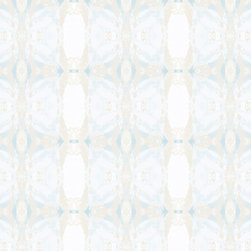 125-5 blue ivory wallpaper - Wallpaper