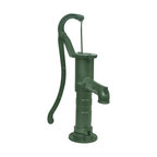 vidaXL Hand Water Pump Pitcher Pump Manual Water Well Pump Cast Iron 26.2