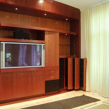 Right End of Entertainment Center