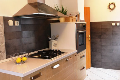 Kitchen - contemporary kitchen idea in Other