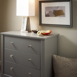 Dimond HGTV Table Lamp in Chrome w. White Shade - Table Lamps